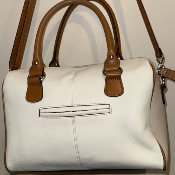 Etienne Aigner Vintage Leather Barrel Sarchel/Shoulder Bag (EUC) - Picture 11 of 15